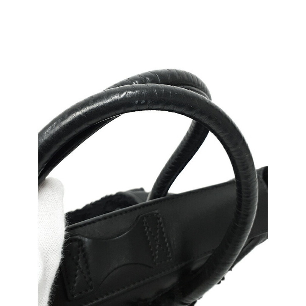 Celine Shopper Tote Shoulder Leather Calfskin Handbag - Picture 7 of 9